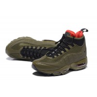 Зимние кроссовки Nike Air Max 95 SneakerBoot Olive зеленые