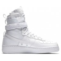 Зимние кроссовки Nike SF AF1 Special Field Air Force 1 White белые