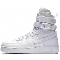 Зимние кроссовки Nike SF AF1 Special Field Air Force 1 White белые