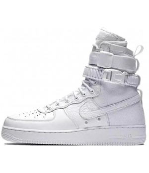 Зимние кроссовки Nike SF AF1 Special Field Air Force 1 White белые