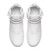 Зимние кроссовки Nike SF AF1 Special Field Air Force 1 White белые