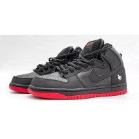 Nike Air Force 1 Jeff Staple x Dunk Mid Pro Sb Black зимние