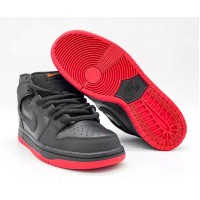 Nike Air Force 1 Jeff Staple x Dunk Mid Pro Sb Black зимние