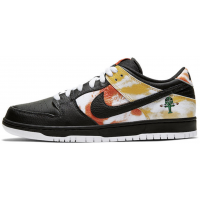 Кроссовки Nike Air Force 1 SB Dunk Low Tie-Dye Rayguns 2019