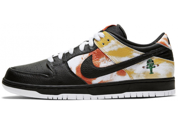 Кроссовки Nike Air Force 1 SB Dunk Low Tie-Dye Rayguns 2019