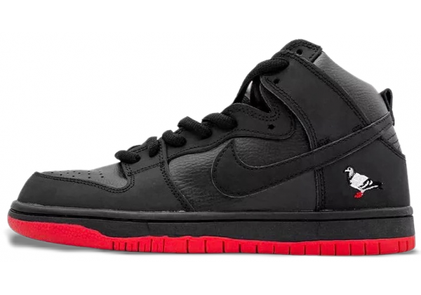 Nike Air Force 1 Jeff Staple x Dunk Mid Pro Sb Black зимние