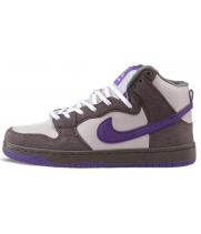 Nike Dunk SB Mid Purple Pigeon зимние