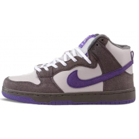 Nike Dunk SB Mid Purple Pigeon зимние