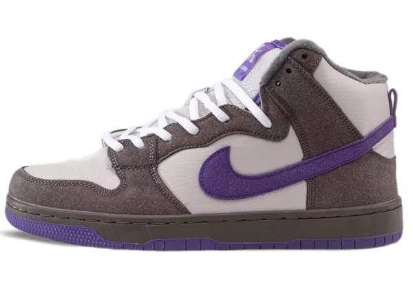 Nike Dunk SB Mid Purple Pigeon зимние