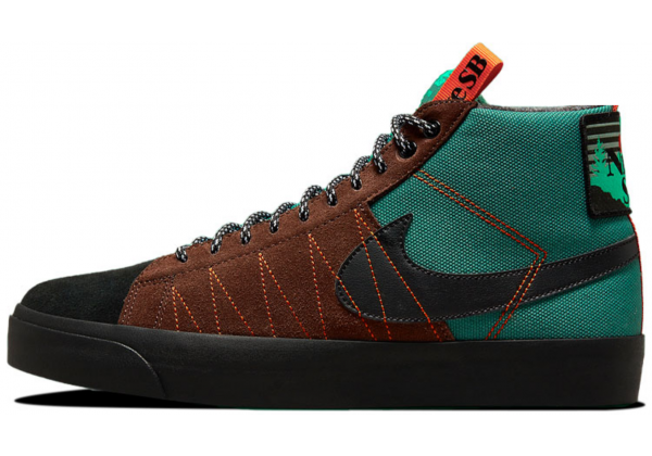 Nike SB Zoom Blazer Mid Premium Noble Green термо