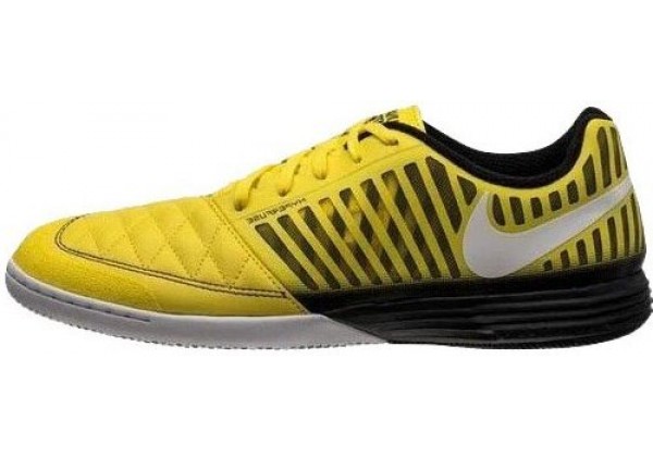 Бутсы Nike Lunar Gato II IC желтые