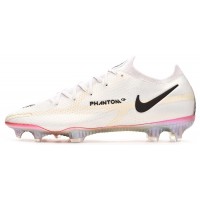 Бутсы Nike Phantom  GT Elite Fg белые