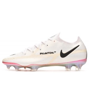 Бутсы Nike Phantom  GT Elite Fg белые