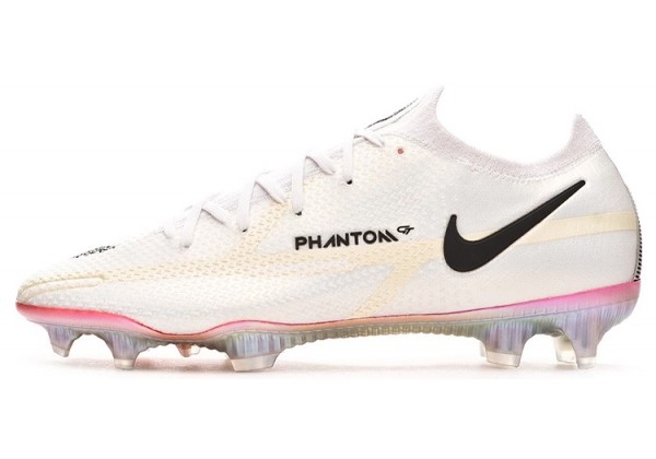 Бутсы Nike Phantom  GT Elite Fg белые