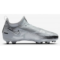 Бутсы Nike Phantom Scorpion серебристые