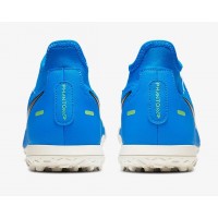 Бутсы Nike Phantom GT Club Dynamic Fit TF синие