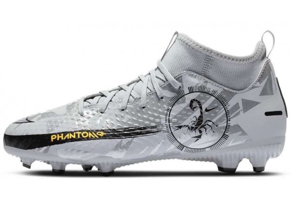 Бутсы Nike Phantom Scorpion серебристые