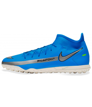 Бутсы Nike Phantom GT Club Dynamic Fit TF синие