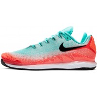 Кроссовки Nike Air Zoom Vapor X Knit красные с зеленым