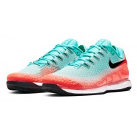 Кроссовки Nike Air Zoom Vapor X Knit красные с зеленым