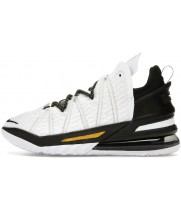 Баскетбольные кроссовки Nike Lebron XVIII черно-белые