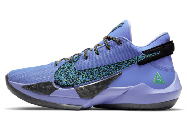 Баскетбольные кроссовки Nike Zoom Freak 2 синие