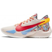 Баскетбольные кроссовки Nike Zoom Freak 2 бежевые