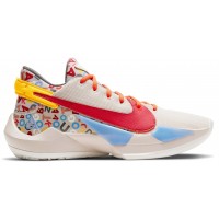 Баскетбольные кроссовки Nike Zoom Freak 2 бежевые