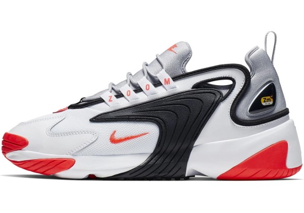 Nike Zoom 2K White Infrared 23 Wolf Grey