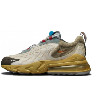 Кроссовки Nike Air Max 270 React Travis Scott Cactus Trails