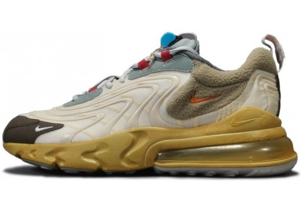 Кроссовки Nike Air Max 270 React Travis Scott Cactus Trails