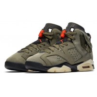 Кроссовки Nike Air Jordan 6 Travis Scott Khaki