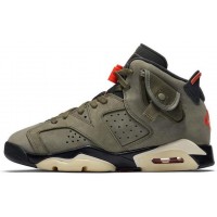 Кроссовки Nike Air Jordan 6 Travis Scott Khaki