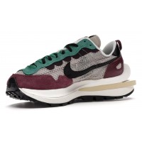 Кроссовки Nike Tavas бежевые с бордовым