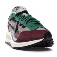 Кроссовки Nike Tavas бежевые с бордовым