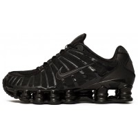 Кроссовки Nike Shox моно черные