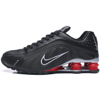 Кроссовки Nike Shox черно-красные