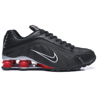 Кроссовки Nike Shox черно-красные