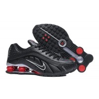 Кроссовки Nike Shox черно-красные