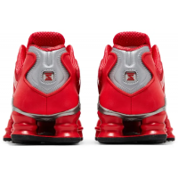 Кроссовки Nike Shox моно красные