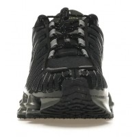 Кроссовки Nike Shox черные с серым