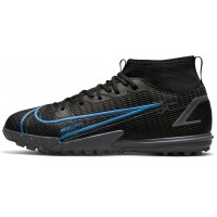 Бутсы Nike Mercurial Superfly 8 Academy IC черные