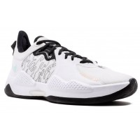 Баскетбольные кроссовки Nike PG 5 черно-белые