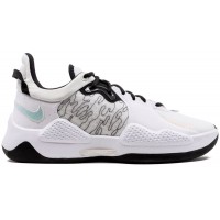 Баскетбольные кроссовки Nike PG 5 черно-белые