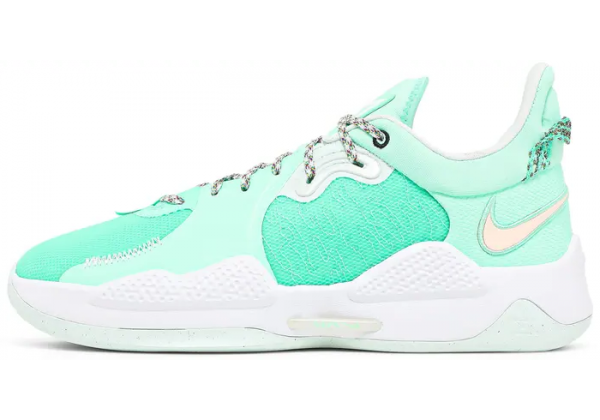 Баскетбольные кроссовки Nike PG 5 голубые