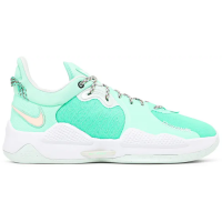 Баскетбольные кроссовки Nike PG 5 голубые