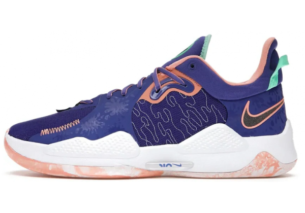 Баскетбольные кроссовки Nike PG 5 синие