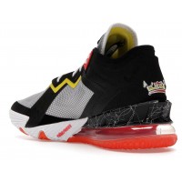 Кроссовки Nike Lebron 18 Low Sylvester vs Tweety черно-белые