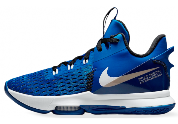 Кроссовки Nike LeBron Witness 5 синие