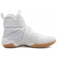 Кроссовки Nike Lebron Soldier 10 белые